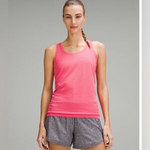 Pink Tank Top waist length